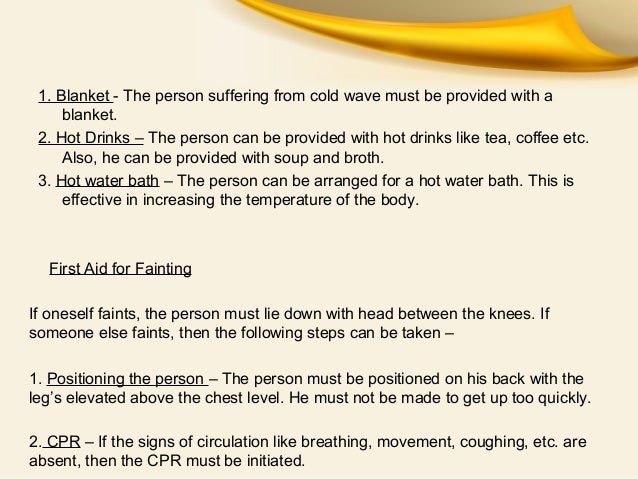 Hot First Aid